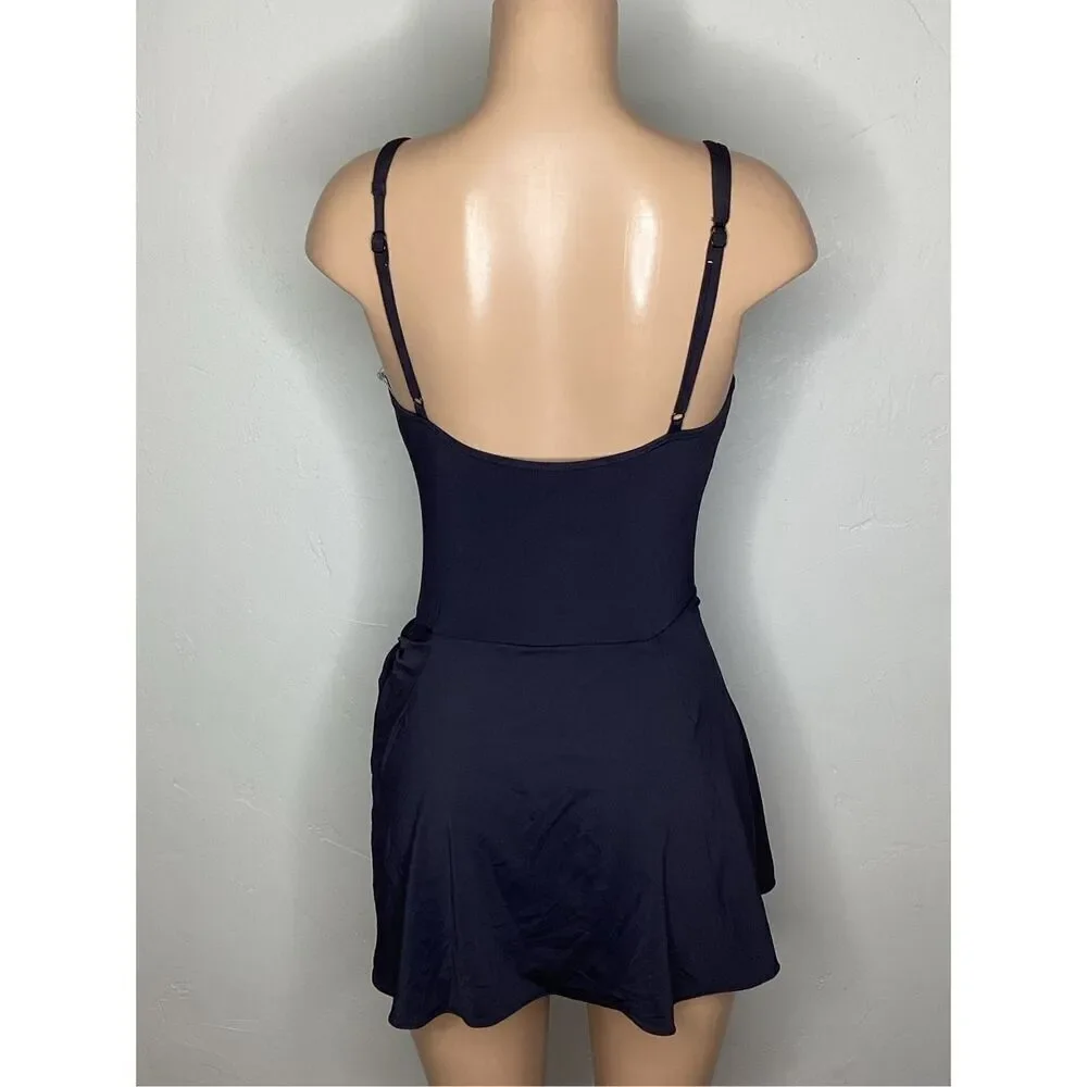 New. Coco Reef black skirted one piece. Size 16 Retails $152 - Picture 4 of 10